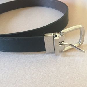 EUC Boys XL dress belt reversible black brown